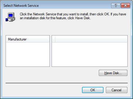 2.2 Filter Driver Setting (1) Display the network