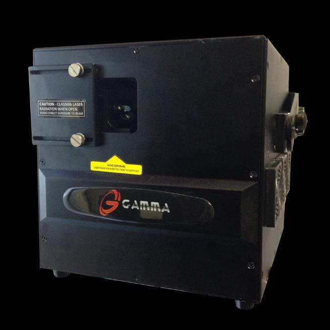 GAMMA FAT JOE LASER Power Supply: 90~240V AC, 30~50Hz Power Consumption: 120W Laser