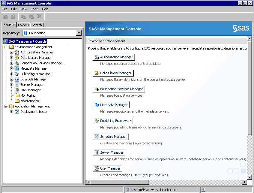 4 Chapter 2 Quick Start Steps Note: If you are installing SAS Contextual Analysis on a