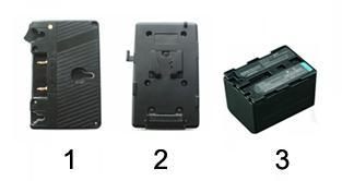 Shoe Mount (for camera only) 1 Piece 7. 12V DC adapter 1 Piece 8. Suitcase 1 Piece 9. Adaptor Panel 1 Piece 10.