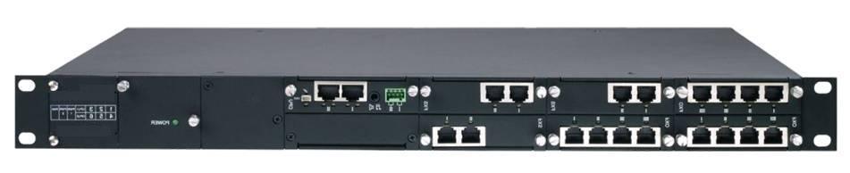 4 White Paper RS232 RS-232 for configuration and troubleshooting 2100 Series Fax Gateway Digital, analog, and BRI FoIP gateway. Available in 1, 2, and 4 T1/E1/J1 spans.