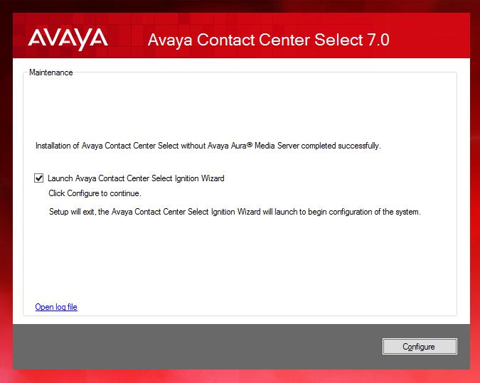 Installing Avaya Contact Center Select without Avaya Aura Media Server Release 7.0 DVD software To print the license terms, click Print. 17. The MICROSOFT SOFTWARE LICENSE TERMS window appears. 18.