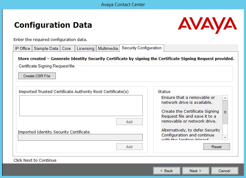 Configuring the server installation data 62. If you want to change the encryption setting, select the required encryption settings from the Encryption Algorithm Level and Key Size drop-down lists.