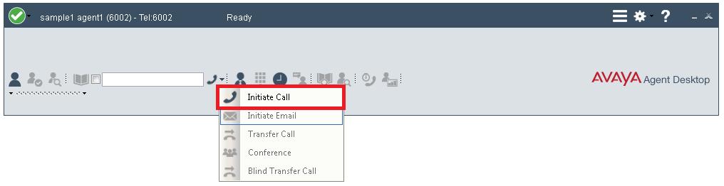 Ending a call Ending a call About this task End a call when a call is completed. If your status was Ready before the call, your status is automatically set to Ready, when you terminate the call.