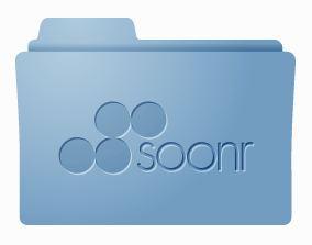 5 Exploring Soonr Workplace - The Blue Folder After installing the Soonr Workplace Desktop Agent on your computer, you'll find that a shortcut to the local Soonr Workplace folder has been placed on