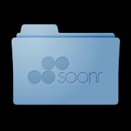 The Soonr Workplace blue folder, pictured below, is a recognizable icon that you'll become familiar with as you work with, and share, your Projects and files.