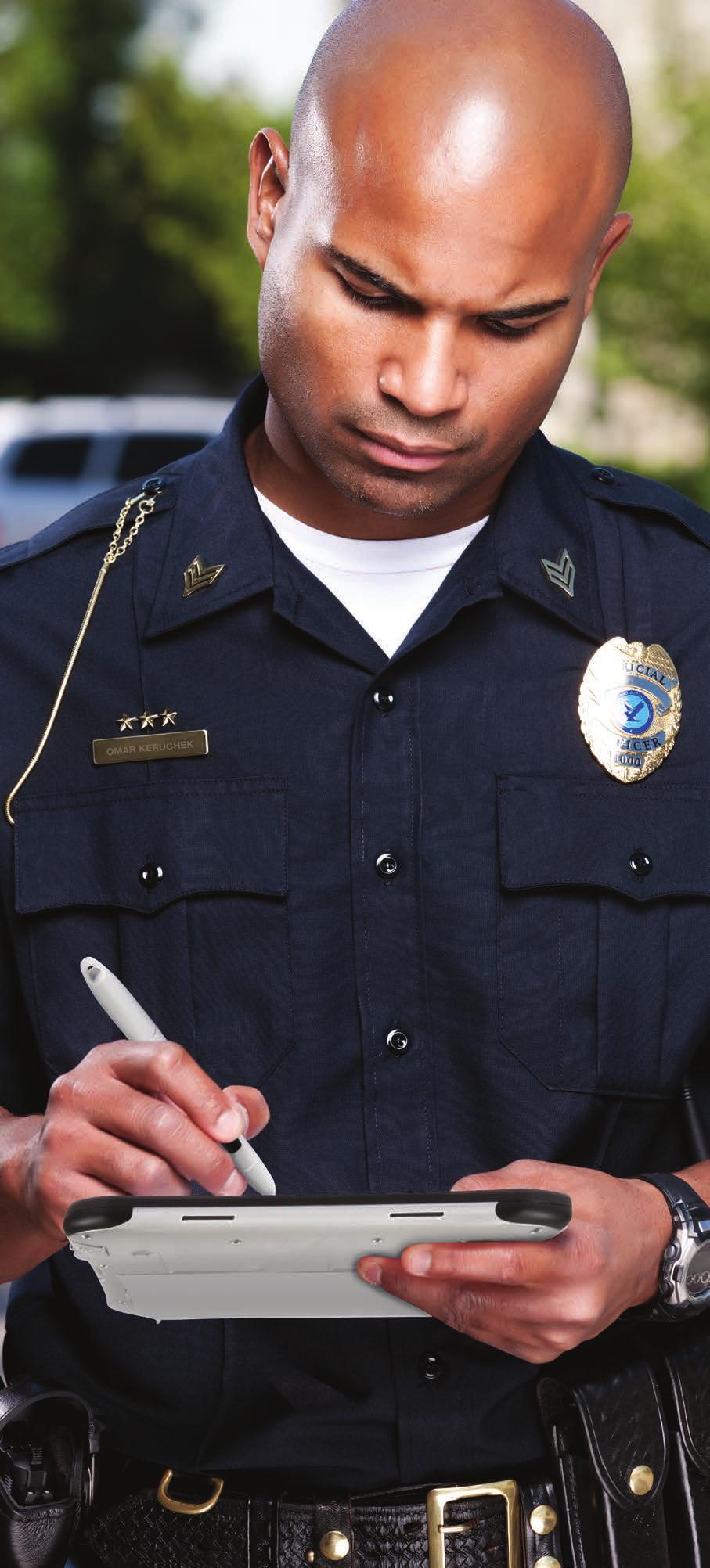 Public safety demands the dependability of Toughpad Whether homeland security, fire and EMS, law enforcement or any of a wide variety of inspection and safety bureaus, public agencies require rugged