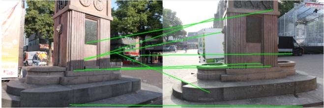 Robust extraction of image Motivation: - Reduce wrong matches by avoiding to compare images which do not show the same part of the object - Especially at buildings/statues