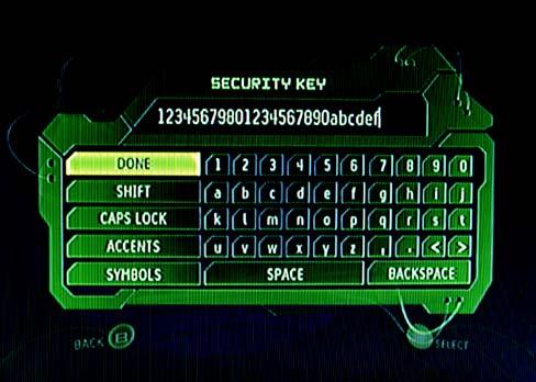 The WEP key you enter must match the WEP key of your wireless network. For 64-bit encryption, enter exactly 10 hexadecimal characters.