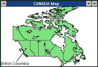 Geog 578 Exercise 1: Introduction to MapInfo Page: 7/22 Figure 1.7: Labeling Province British Columbia To change the character attributes of the label, double-click the label.