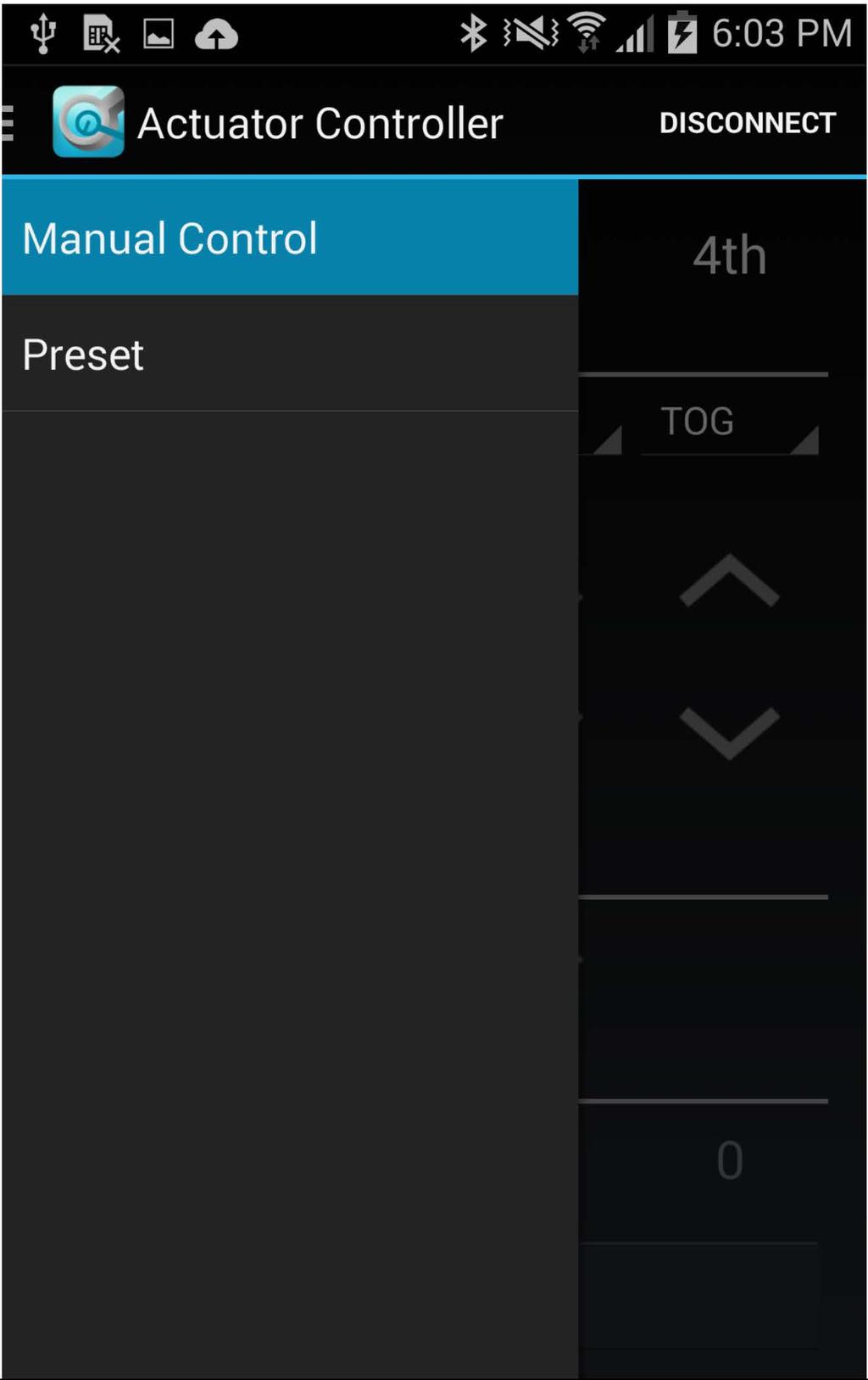 Step 6 To access your presets, press the Progressive icon in the top left corner. Your preset will show as the name you chose.