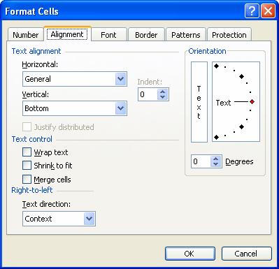 Format Cell Select data to format Click