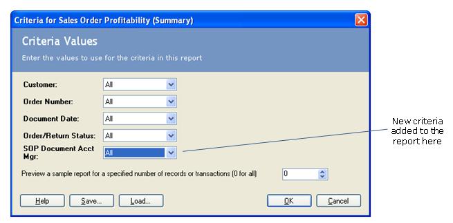 Guide to getting information out of Sage 200 How to add criteria to a report This example shows how to add criteria to report.