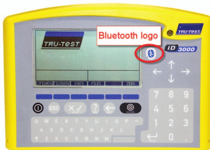 Devices with Bluetooth will have the Bluetooth logo on the front.