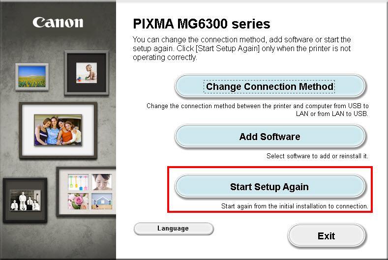Connecting to the Wireless Network Installing the PIXMA MG6320 on Your Wireless Network When you reinstall your printer on your network because of a router or network change, you follow the same