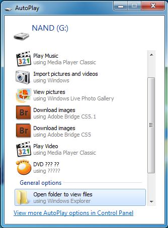 Computer Data Transfer Only Step 3: Turn On the P4 and open the OR Open to view files that autoplays.