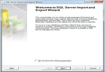 If the exported format is.sql, then follow below steps to use that file: Go to MS SQL Server Management studio. Choose Database to Import Data in the.xls file.