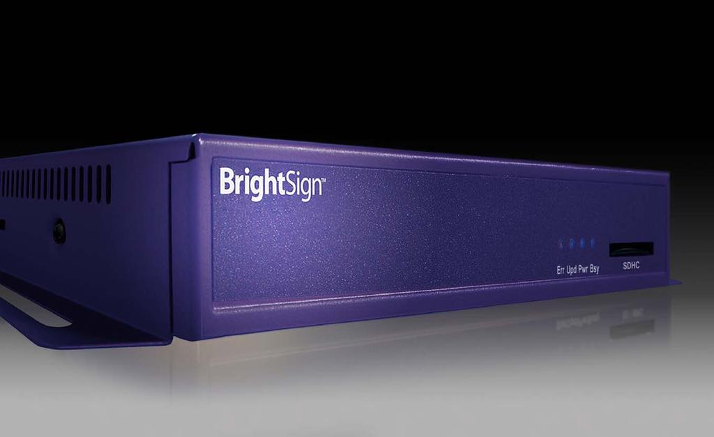BrightSign Digital Sign & Kiosk Controllers LIMITLESS