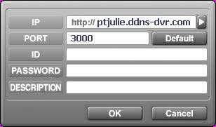 Default Passwords Front panel The default user is: Admin and password is: 00000000 i.e. 8xZero s.