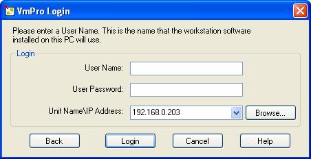 The menu for entering the name, password and details of the server appears. 4. Enter the User Name and User Password for an administrator account on the IP Office system. 5.