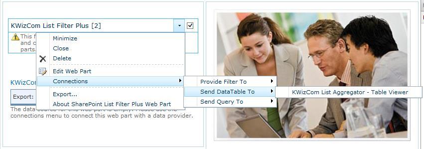 Click "Modify Shared Web Part" to modify SharePoint List Filter Plus web part properties: 2.