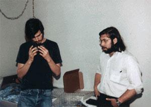 ) Steve Jobs and Steve Wozniak
