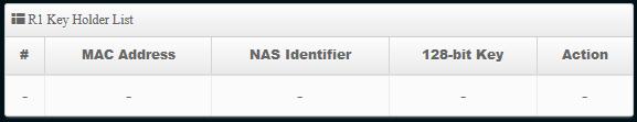 68 Mac Address: NAS Identifier: 128-bit Key: Administrators must enter the MAC address of the other AP Enter