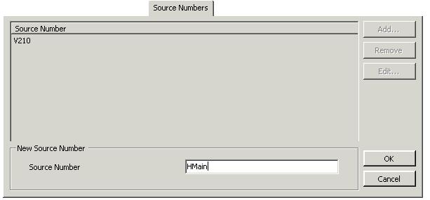 Configuring VoiceMail Lite User Source Number Configuration The Source numbers can be changed for individual users in IP Office Manager. The Source Numbers tab gives a list of Dial In Source Numbers.