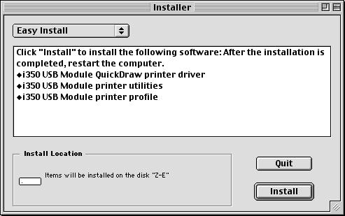 7 Click Install. Wait for the installation to finish.