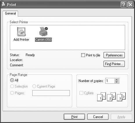 Printing with Windows Adjusting the print settings according to your needs allows you to produce better quality prints.