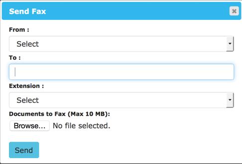 Send Fax Cebod Telecom System allows you to send electronic fax(e-fax) right from your account. You don t need any machine to send or receive faxes.