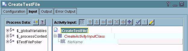 Creating the FileTest Process 13 To map the data flow between activities, follow these steps: 1. Choose the Select icon in the toolbar, if it is not already selected. 2.