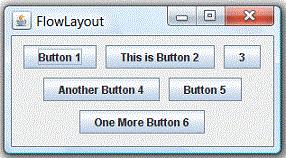 // For example, create a Panel in BorderLayout Panel mainpanel = new Panel(new BorderLayout()); 8.1 FlowLayout In the java.awt.