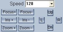 Speed Set the speed of the PTZ. Preset position & schedule setup Define preset position and set time to call preset position automatically.