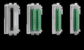 Micro850 Expansion I/O Modules The Micro850 Expansion I/O module snaps firmly to the right side of controller with removable terminal blocks for ease of installation, maintenance and wiring High