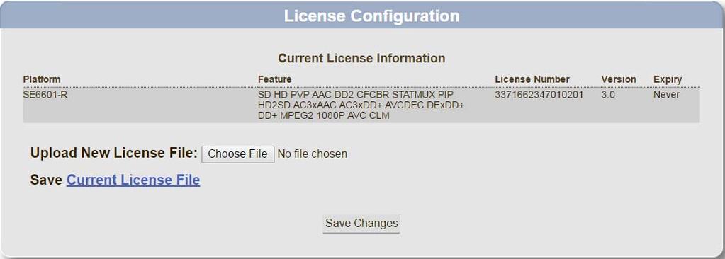 Chapter 5 Generating Permanent Licenses Generating Permanent Licenses for SE-6000 Series and ST-6000 Series Devices Download License File 14. Save the license file to a location of your choice.