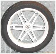 Inches to Motor Degrees Circumference of tire = π x Diameter Degrees traveled per inch = 360 / circumference of wheel 3.2 inches 2.2 inches 1.