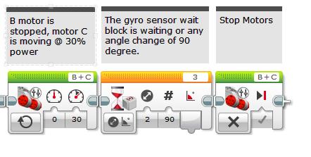 = Decrease 2 = Any Gyro sensor wait block where we are using