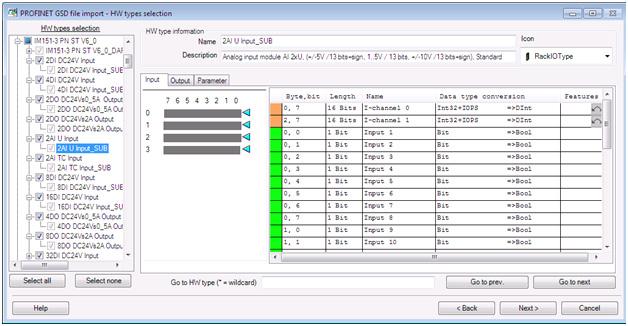 Section 7 Device Import Wizard Byte Swapping Byte Swapping The Byte Swapping feature is used for swapping bytes for specific I/O channels.