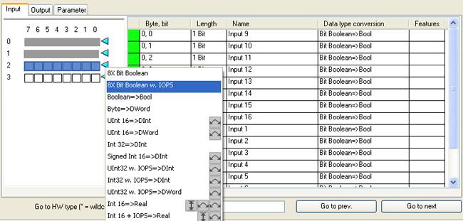 Section 7 Device Import Wizard Advanced ADV Settings with status Creating I/O Channels I/O channels can be created for the unused channels and within the I/O area. To create I/O channels: 1.