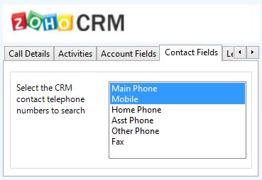 These are the default field name and descriptions and may be different if they have been customised. Contact your Zoho CRM administrator for details.