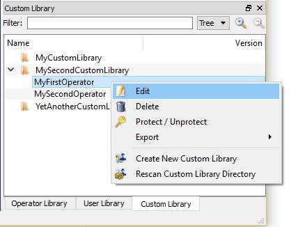 Use Operator Template Instead Alternatively, you can use the custom operator template provided in your VisualApplets installation to define new custom operators.