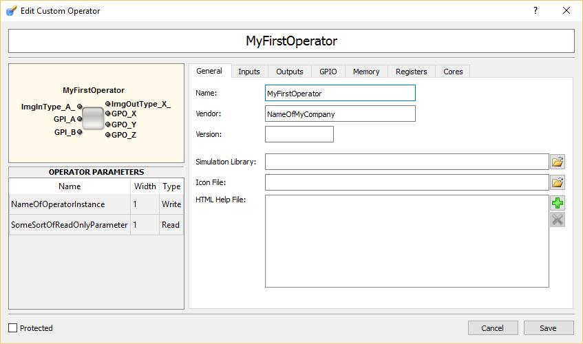 8 Creating Custom Operator Documentation Documentation of the operator should be provided as an HTML file.