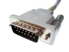 Mod. M1772A, 300PI ECG Cable M3703C Philips.