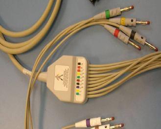 HP: model: F6726/HP - 10 leads patient cables