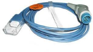 Nellcor NPB190 ML8614 LNC MP10, Philips Spo2 adapter cable, HP 8PIN ->DB9 Female,L=2.