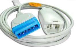 ear clip sensor,11pin Male blue flat, L=3M (Direct Connect ) ML4519 OXY-F4-GE, GE Datex- Ohmeda S/5 FM Port, GE