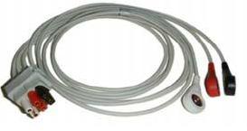 ML2243 Cable 545300, 3-wire set of patient leads AHA for above trunk cable,