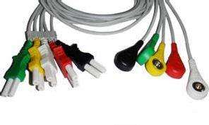 Spacelabs SL3-90S-I, 5 Lead wire snap, (Lead wire length: 0,9 m) Spacelabs: 90701,