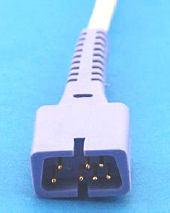 Nellcor Bionet BM3 Plus Spo2 adapter cable, Round 7 pin to DB9 female